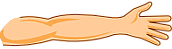 mana dreapta